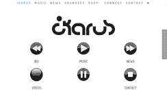 Desktop Screenshot of ikarusmusic.com